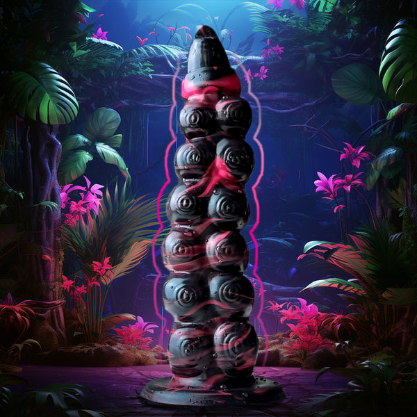 Black powder caterpillar